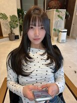 ナイト(KNIGHT)&nbsp;レイヤーカット/グレージュ/顔まわりカット