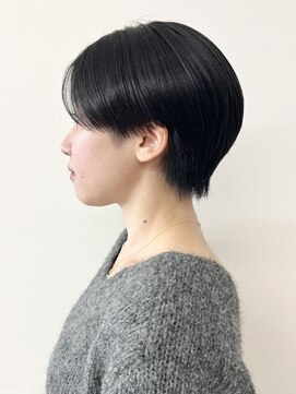 モリオフロムロンドン 松戸店(Morio from London) 【松戸　松田】ハンサムショート　耳だしライン