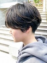 ジーナ 渋谷 表参道(JINA)&nbsp;大人ショートボブ/刈り上げショート/前髪なし/パーマ/20代30代