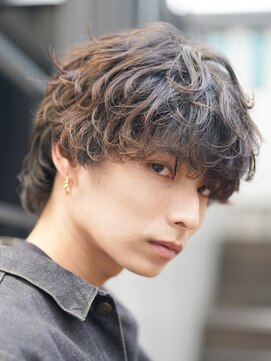 フィフス 渋谷(fifth) 渋谷波巻きパーマツイストスパイラルパーマメンズセンターパート