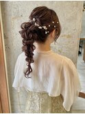 お呼ばれヘアセット