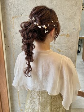 お呼ばれヘアセット