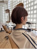 くせっ毛を活かしたゆるふわボブ
