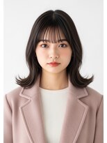 ライフイズ 磐田本店(Life is...) #磐田 ミディアムボブレイヤー