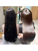 ゴカンムード(Gokan mood) 髪質改善縮毛矯正ハイライトダブルカラーショートカット30代40代