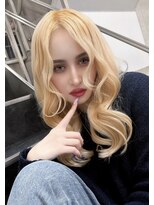 カプセル シンジュク(CAPSULE)&nbsp;CAPSULE　ホワイトゴールド×ラフウェーブ