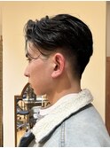 テーパーフェード フェザーパーマ アクティブショート 銀座