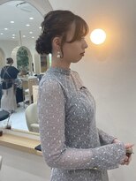 ラヴィズム 松崎店(LUVISM)&nbsp;韓国/顔周りレイヤー/おくれ毛/ベージュ/ダブルカラー/東区/松崎