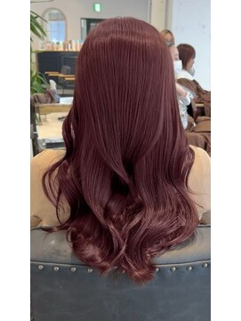 リアンバイアリュール(Lian by Allure) ピンクカラーピンクブラウン暖色ワインレッドボルドーカラー韓国