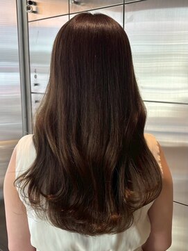 オーガニック リブ 川越(organic+live) ◎ロンググレージュ×ウェーブパーマで外国人風