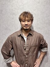 畑中守/Mamoru hatanaka/メンズカット/パーマ/マッシュ/センターパート/垢抜け男子