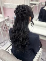 アリエス 池袋駅西口店(Aries) ハーフアップお団子