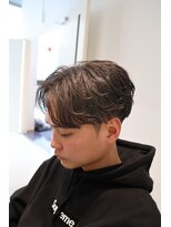 リスター(ReStar)&nbsp;フェザーパーマ　フェザーショート　毛流れパーマ　大阪　心斎橋