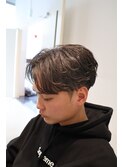 フェザーパーマ フェザーショート 毛流れパーマ 大阪 心斎橋