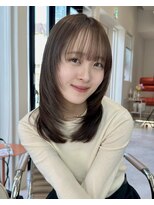 ラフィネ 成増店(raffine)&nbsp;ワンホンレイヤー/ミルクティーブロンド/20代/成増/raffine佐藤1