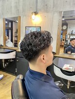 ザ カットクラブ エース(THE CUT CLUB ACE)&nbsp;ローフェード×カールパーマ