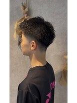 パーミル ヘア クマモト(permille ‰ hair Kumamoto)&nbsp;フェード×スパイキーショート