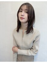 マリアバイアフロート(Maria by AFLOAT)&nbsp;大人小顔ハッシュカットウルフレイヤー髪質改善ミディアム