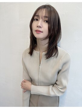 マリアバイアフロート(Maria by AFLOAT) 大人小顔ハッシュカットウルフレイヤー髪質改善ミディアム
