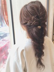 【Neolive & 渋谷店】簡単アレンジ クルリンパフィッシュボーン 