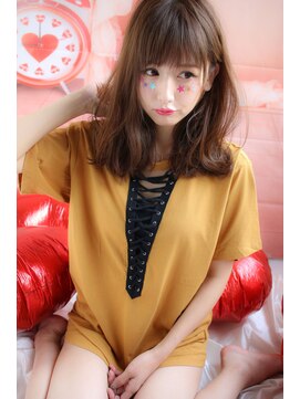 マーリャヘアー(mallia hair) さらさらワンカールストレートセミロングby塚本あつし