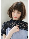 【Rire-リル銀座-】ナチュラルな小顔の大人可愛いショートボブ☆