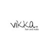 ヴィッカ ヘアーアンドメイク(vikka. hair and make)のお店ロゴ