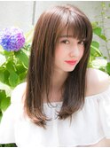 自然なストレートお任せ☆