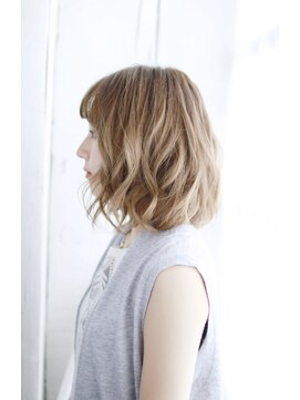 シュシュット(chouchoute) 吉祥寺/美髪デザインカラー無造作カールボブディ丸みショート045