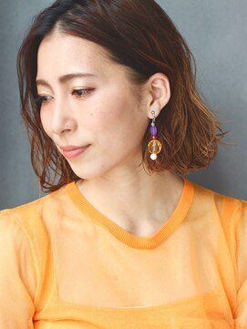 パム 恵比寿(PAM.) 大人かわいいアッシュブラウングラデーション[恵比寿/渋谷]