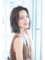 オロ(ORO)&nbsp;【ORO】伸ばしかけ前髪　切りっぱなしブルージュボブ　浅見