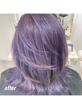 アッシュ 武蔵小金井店(Ash) ＼ラベンダーカラー×ウルフカット／