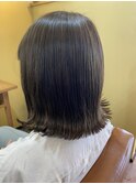 外ハネスタイル