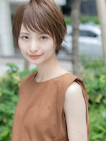 【ROMA銀座】前髪あり/美人大人ショート/ひし形ショートボブ