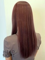 アーサス ヘアー デザイン 鎌取店(Ursus hair Design by HEADLIGHT) ストレート×ブラウンレッド_SP20210616