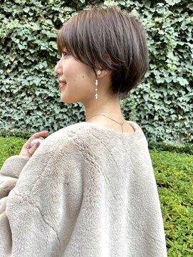 ジアン バイ ミルボン NU茶屋町+(GIEN by milbon) 失敗しないイメチェン！くびれマッシュショート！@田中俊成