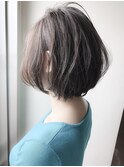 《Agu hair grove》大人かわいい小顔ボブ ショート ひし形