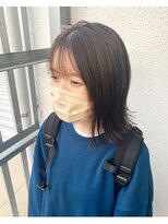 カプア 仙台駅前店(Kapua)&nbsp;こっくりブラウン/切りっぱなしボブ/10代20代人気◎