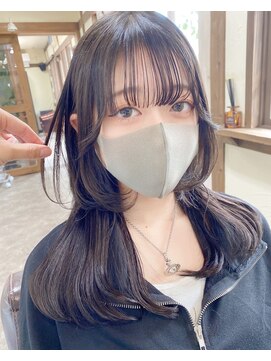 ガルボ ヘアー(garbo hair) #ウルフカット#ロングウルフ#エクステ#顔まわりカット#10代#20代