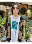 ボブパーマ/藤井風ヘアー/藤井風髪型/メンズボブ