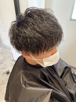 ラックスビーギャラリー なんば駅前店(LUXBE GALLERY)&nbsp;【波打ちパーマ 】ツイストスパイラル