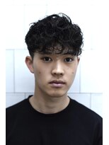 メリケンバーバーショップ コウベ(MERICAN BARBERSHOP KOBE) 波巻きスペインカール
