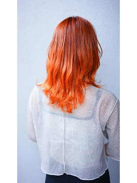 ザ オーダー(THE ORDER) ハイトーンオレンジカラー/ケアブリーチ/ウルフミディアム