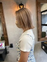 サニー 渋谷(SUNNY)&nbsp;バレイヤージュショコラアッシュハイライトグレージュカラー