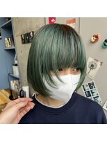 ウェイアイアム(way I am)&nbsp;サワーグリーンボブウルフ