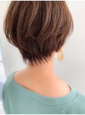 癖毛を活かす。ショートカット