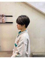 ハルキ ミナト ジャパン オオサカ(HARUKI MINATO japan OSAKA)&nbsp;40代50代小顔似合わせカットくびレイヤーエモージュ大人可愛い