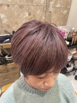 ガレリアエレガンテ 徳重店(GALLARIAElegante) 脱白髪染め　ショートヘア