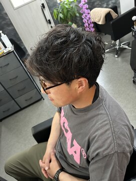 スラン 宇都宮(SLAN) パーマ残りを活かしたニュアンススタイル