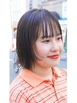 カフ(CAF) CAF河内 レイヤーの外はねボブ 大阪 心斎橋 20代 30代